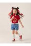 Texx Store Quality Girls' Jean Shorts with Waist Belt