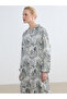 Original Hakim Collar Ruffled Floral Dress - 2