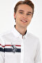 Men White Long Sleeve Shirt 50308514-VR013 - 2
