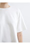 Crew Neck Soft Touch Oversized Women's T-Shirt (S6) - 3