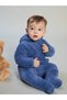 Peak New Season Hooded Baby Boy Plush Jumpsuit - 2