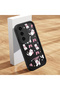 Samsung Galaxy S23 Compatible Silicone Material Shockproof Black Color Case Cute Cat - 3