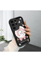 Samsung Galaxy S23 Ultra Compatible Silicone Material Shockproof Black Color Case Cute Cat