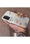 Samsung Galaxy S21 Fe 5g Compatible Unbreakable Silicone Beautiful Flower Pattern Printed Cover Shock Absorbing Protection - 3