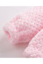 Solid Hooded Winter Jacket - Pink - 6