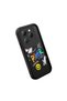 Infinix Hot 40/40 Pro Compatible Silicone Material Shockproof Black Color Case Fashion Pattern - 2