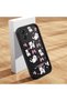 Samsung Galaxy A04E Compatible Silicone Material Shockproof Black Color Case Cute Cat - 3