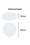 200 ml Transparent Milk, Buttermilk, Water, Lemonade Bottle 200 Cc Glass Bottle with Hanging Cap 15 Pieces - 5