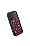 Samsung Galaxy A14 4g Compatible Silicone Material Shockproof Black Color Case Heart Pattern - 2
