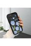 Realme C25Y/C21Y Compatible Silicone Material Shockproof Black Color Case Simple Style
