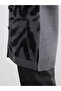 Mg Trenden Black V-Neck Patterned Women's Knitwear Cardigan - 3