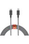 - Belt Charging Cable with Genuine Leather Strap Zebra (3M)