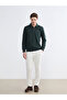 Özmarka New Season Polo Neck Printed Men's Thick Sweatshirt - 2