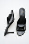 Women's Heeled Sandals Black Yanki - 3
