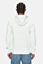 Grayton White Hooded Zippered Embroidered Standard Men's Cardigan - 6