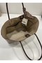 Women's Handbag and Portfolio Handbag Set - Casual Stylish Bag with Shawl Detail - 8