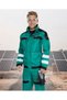 Green reflective work jacket, COOL TREND - 3