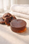 Handmade Natural Oval Soap with Reishi Mushroom - 100 Gr - 2