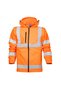 Men's reflective softshell jacket, orange, REF 501