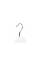 Wooden M023 40cm Women's Jacket, Coat Hanger White Color 4 Pieces - 4