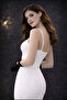 Ivory Muse Elegant Bow Detailed Ankle-Length Gloves |   Minimal and Special Design Premium Series - 6