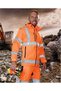Men's reflective softshell jacket, orange, REF 501 - 2