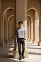 Men's Ethnic Pattern T-Shirt - 4