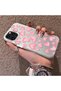 حافظة حماية للعدسات من السيليكون الصلب الأكريليكي المتوافق مع هاتف iPhone 15 Pro Max بنمط قلب - 3