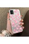 Samsung Galaxy A03 Compatible Hard Acrylic Back Silicone Edge Lens Protection Case Heart Pattern - 4