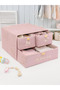 6-Piece Travel Suitcase Hospital Prenatal Baby Room Suitcase Organizer 3-Compartment Drawer Organization - 4