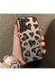 Redmi Note 11S Compatible Hard Acrylic Back Silicone Edge Lens Protection Case Heart Pattern - 5