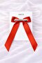 Girls' Red Big Bow Pens Clip - 3