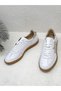 26Y-088 Genuine Leather Flat Sole Sneaker Sports Shoes for Women - 4