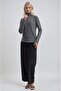 Turtleneck Soft Knitwear Fabric Striped Sweater 1403 - 6