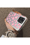 Redmi 12 4g Compatible Hard Acrylic Back Silicone Edge Lens Protection Case Heart Pattern - 4
