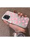 Redmi 12 4g Compatible Hard Acrylic Back Silicone Edge Lens Protection Case Heart Pattern - 3