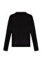 Black Faded Effect Flared Long Sleeve Tshirt - 2