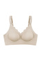 Women's Underwire-Free Laser Stitch-Free Invisible Removable Pad Bra