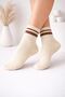 Economical Pack of 6 Unisex Hoop Tennis Socks Set - 4