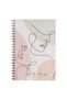 Caiet A4 Matematica Model Abstract cu 4 Subiecte & Spirala - 128F