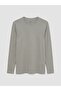 Crew Neck Long Sleeve Men's T-Shirt (S6) - 5