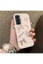 Samsung Galaxy A34 5g Compatible Hard Acrylic Back Silicone Edge Lens Protection Case Knot Pattern - 4