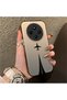 حافظة حماية للعدسات من السيليكون الصلب الأكريليكي المتوافق مع Redmi A4، نمط طائرة بسيط - 4