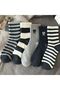 Economical 5-Piece Pack of Tennis Socks with Bow Pattern Detail