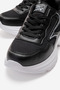 Side Patterned Anorak Women's Sports Shoes Black White - 3