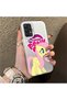 Samsung Galaxy A32 Compatible Hard Acrylic Back Silicone Edge Lens Protection Case My Little Pony - 4