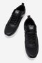 Side-Stitched Tied Anorak Men's Sports Shoes Black White - 5