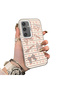 Samsung Galaxy S24 Compatible Hard Acrylic Back Silicone Edge Lens Protection Case Knot Pattern