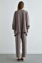 Bat Sleeve Buttoned 2-Piece Set - 8