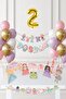 Princess Birthday Party Decoration Set Balloon Chain